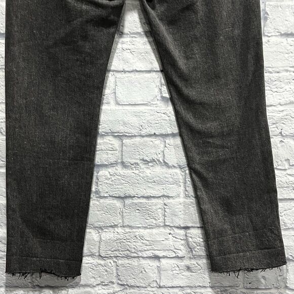 Rag‎ & Bone Jeans Women Gray Distressed Slim Fit Raw Hem Denim Sz 30 (34X28.5) - Picture 7 of 14